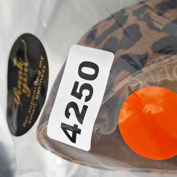 Franco Sarto Brown Black Harrow Leopard Print Preppy Slip On Loafers Size 7 - Picture 14 of 14